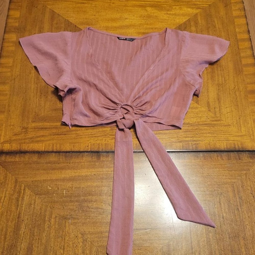 SHEIN Blush Rose Halter Top